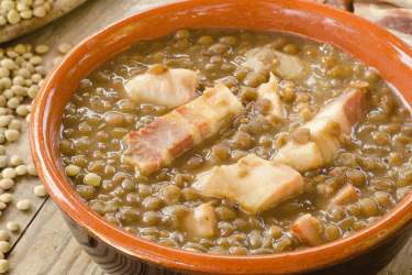 Soupe de lentilles