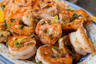 Crevettes à l'ail