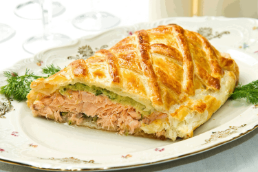 Feuilleté au saumon