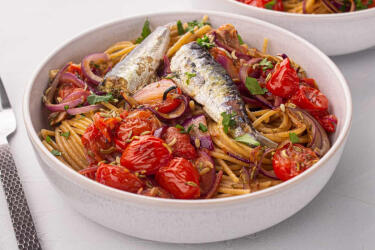 Pâtes aux sardines