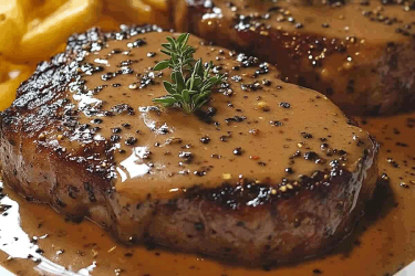 Steak au poivre
